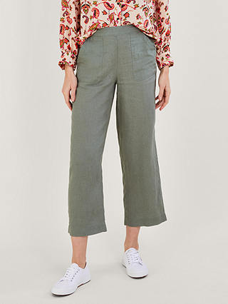 Monsoon Linen Pull on Trousers