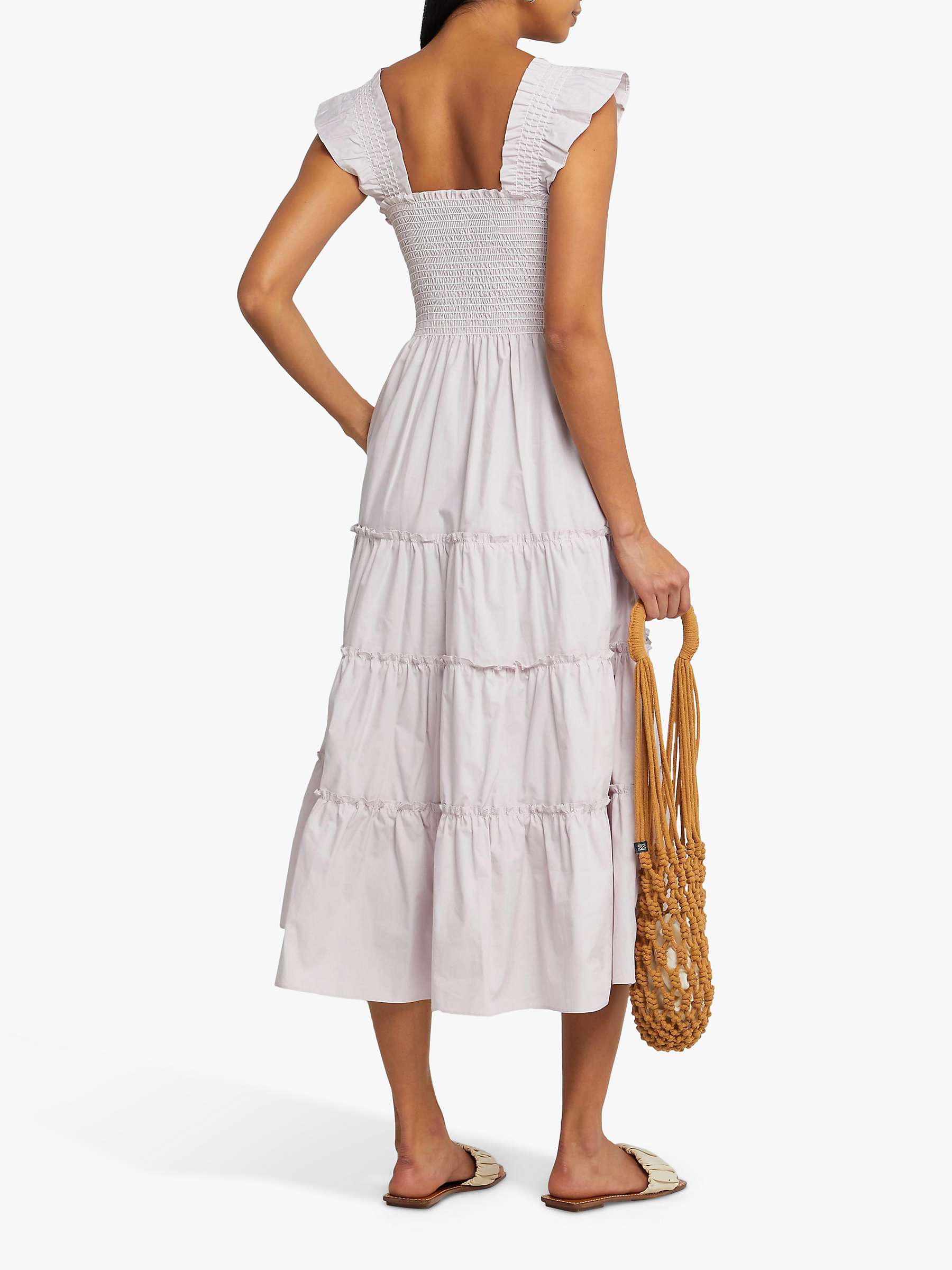 Buy kourt Calypso Ruffled Smocked Dress Online at johnlewis.com