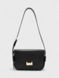 AllSaints Etienne Leather Shoulder Bag, Black
