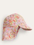 Mini Boden Baby Printed Sun-Safe Swim Hat, Multi Spring Floral