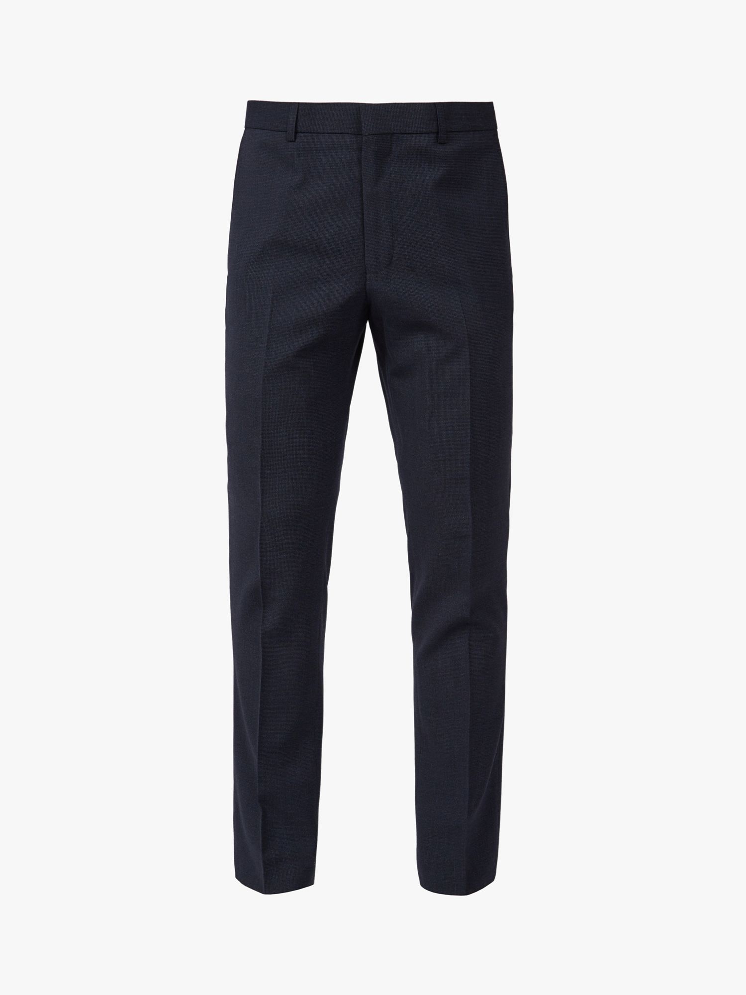 Ted Baker Formby Wool Blend Puppytooth Suit Trousers, Navy at John ...