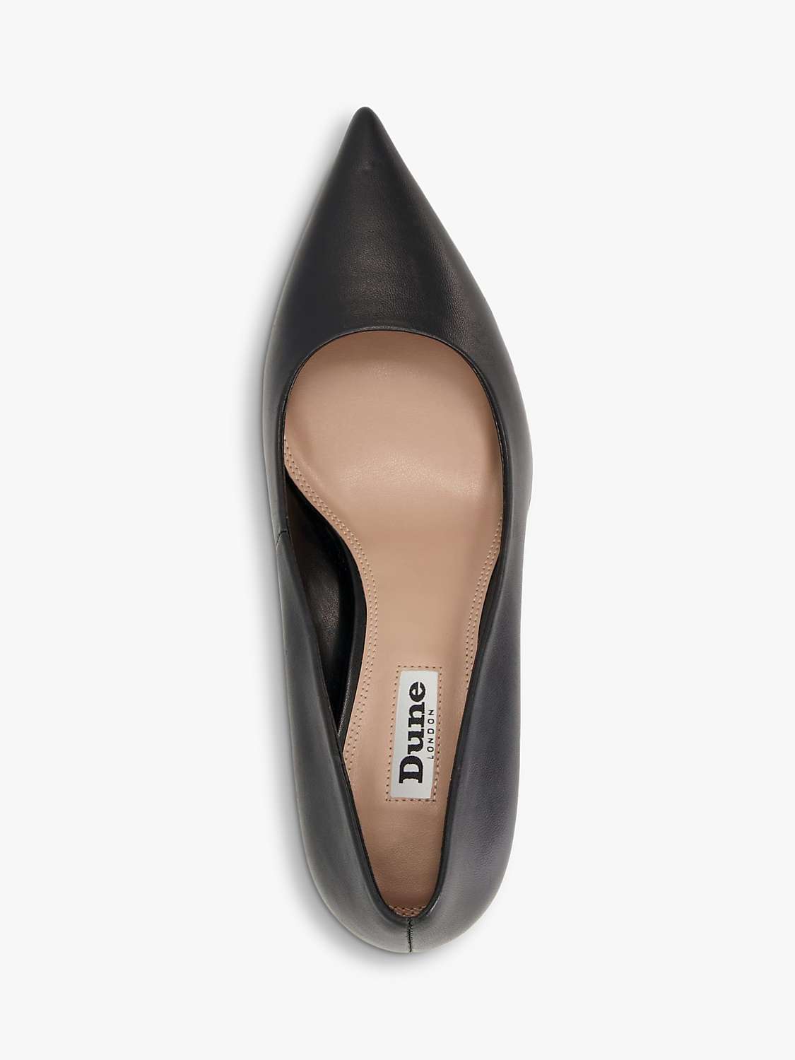 Buy Dune Angelina Leather Court Shoes Online at johnlewis.com