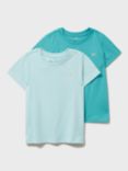 Crew Clothing Kids' Classic Short Sleeve T-Shirt, Pack of 2