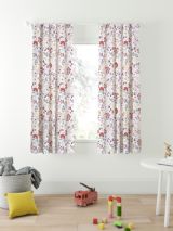 Sherbet Stripe Pink Fabric Custom Childrens Blackout Curtains