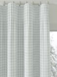 John Lewis Gingham Pencil Pleat Blackout Children's Curtains