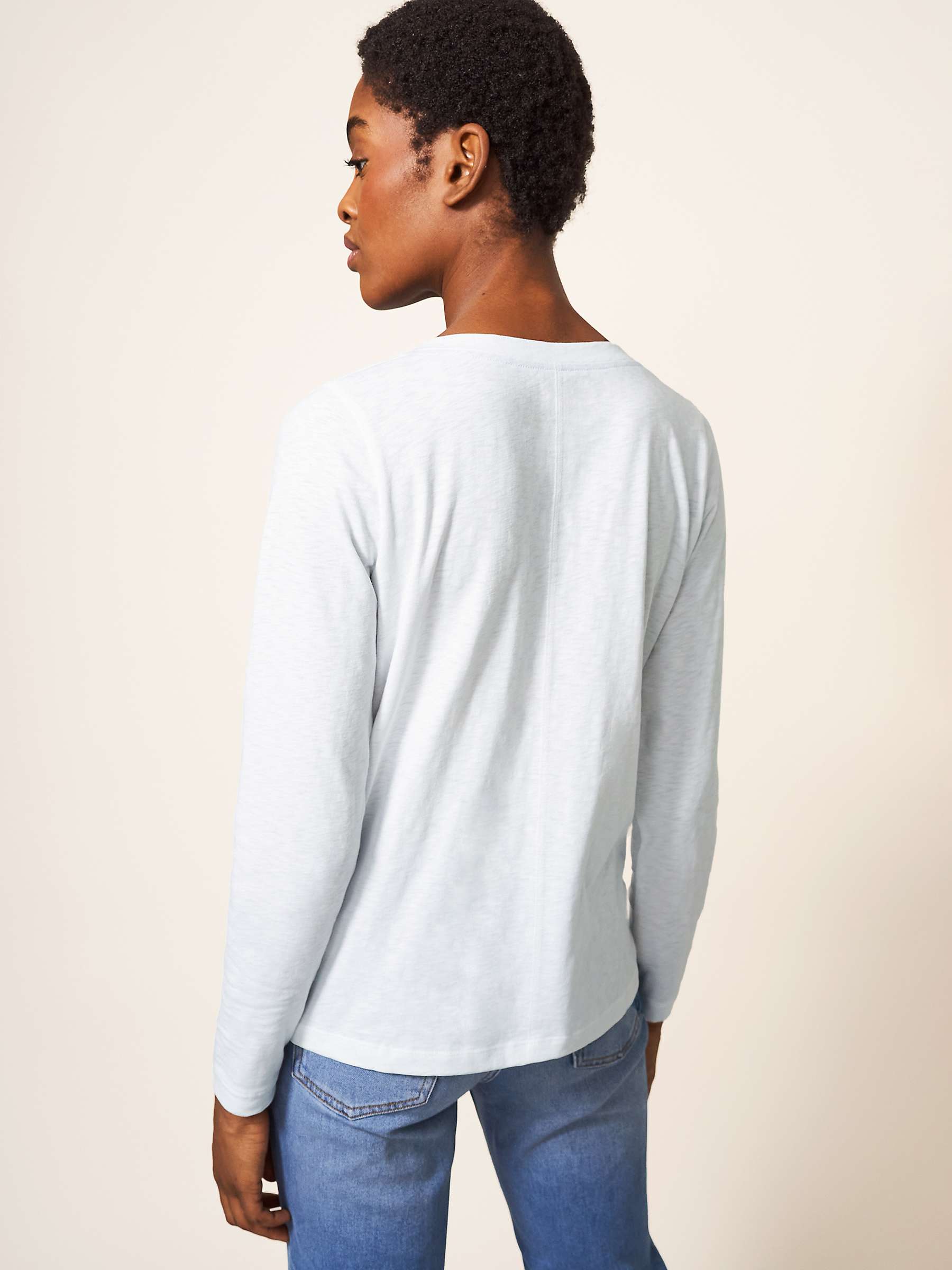 Buy White Stuff Nelly Cotton Long Sleeve T-Shirt Online at johnlewis.com