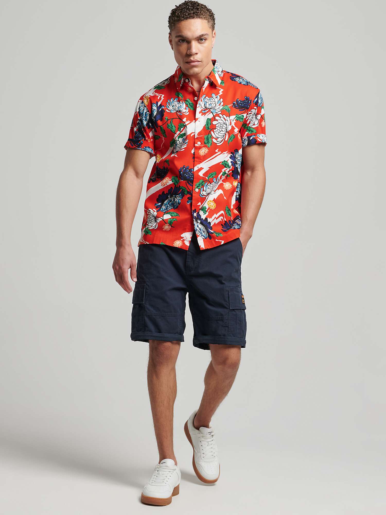 Buy Superdry Short Sleeve Hawaiian Shirt Online at johnlewis.com