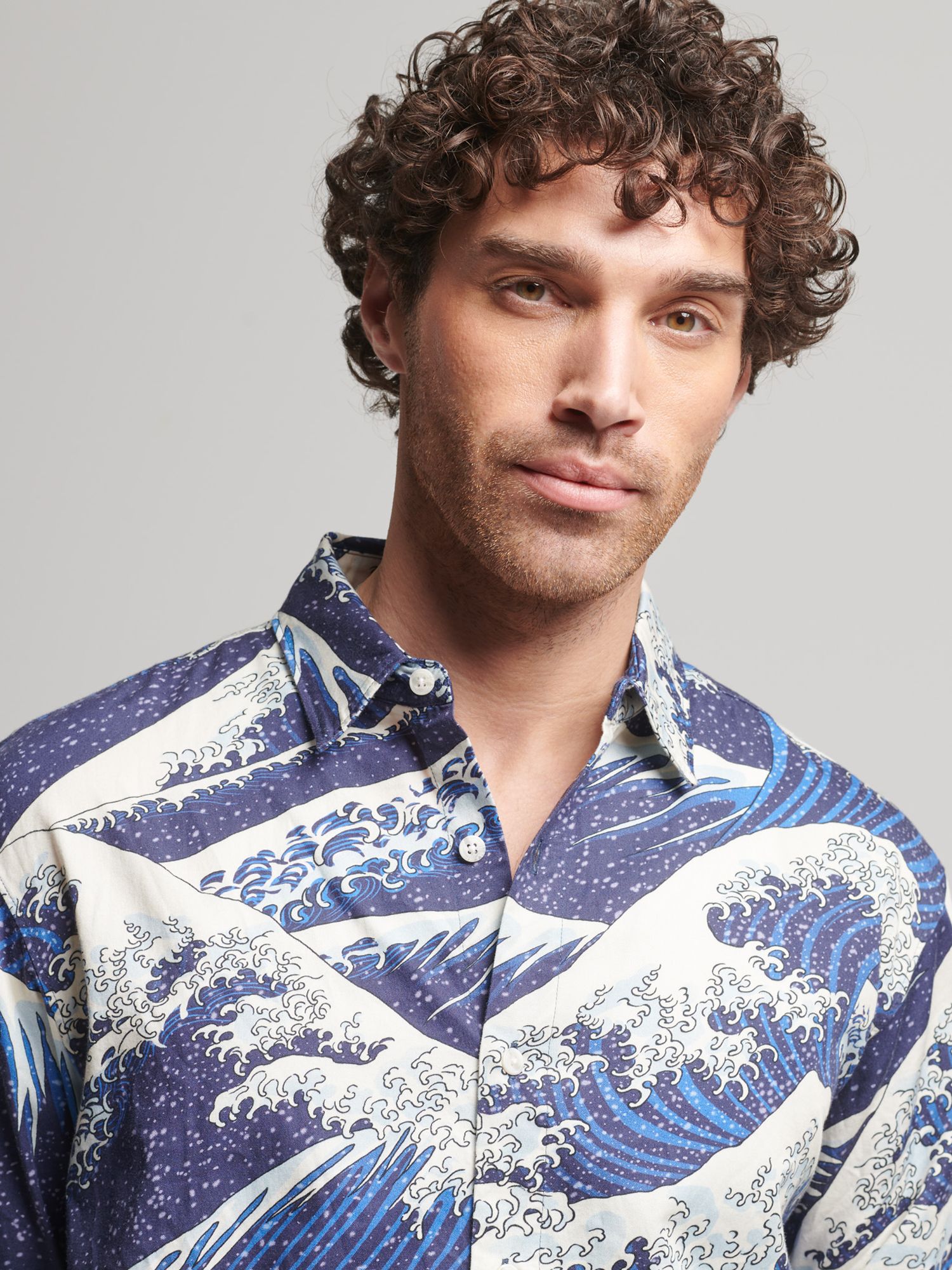 Buy Superdry White Oversized Hawaiian Shirt from the Next UK online shop