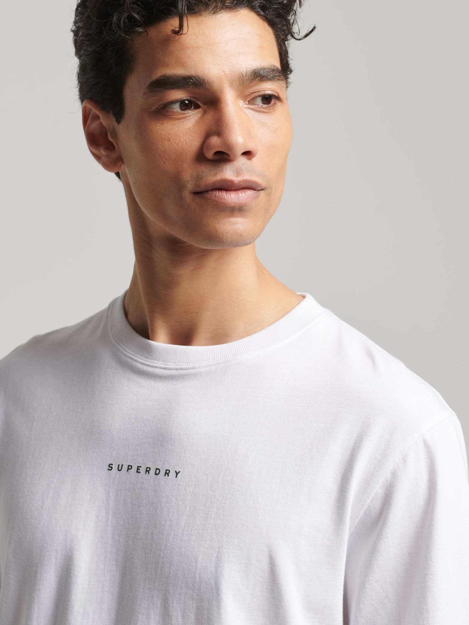 Superdry Code Surplus Logo T-Shirt, Brilliant White, S