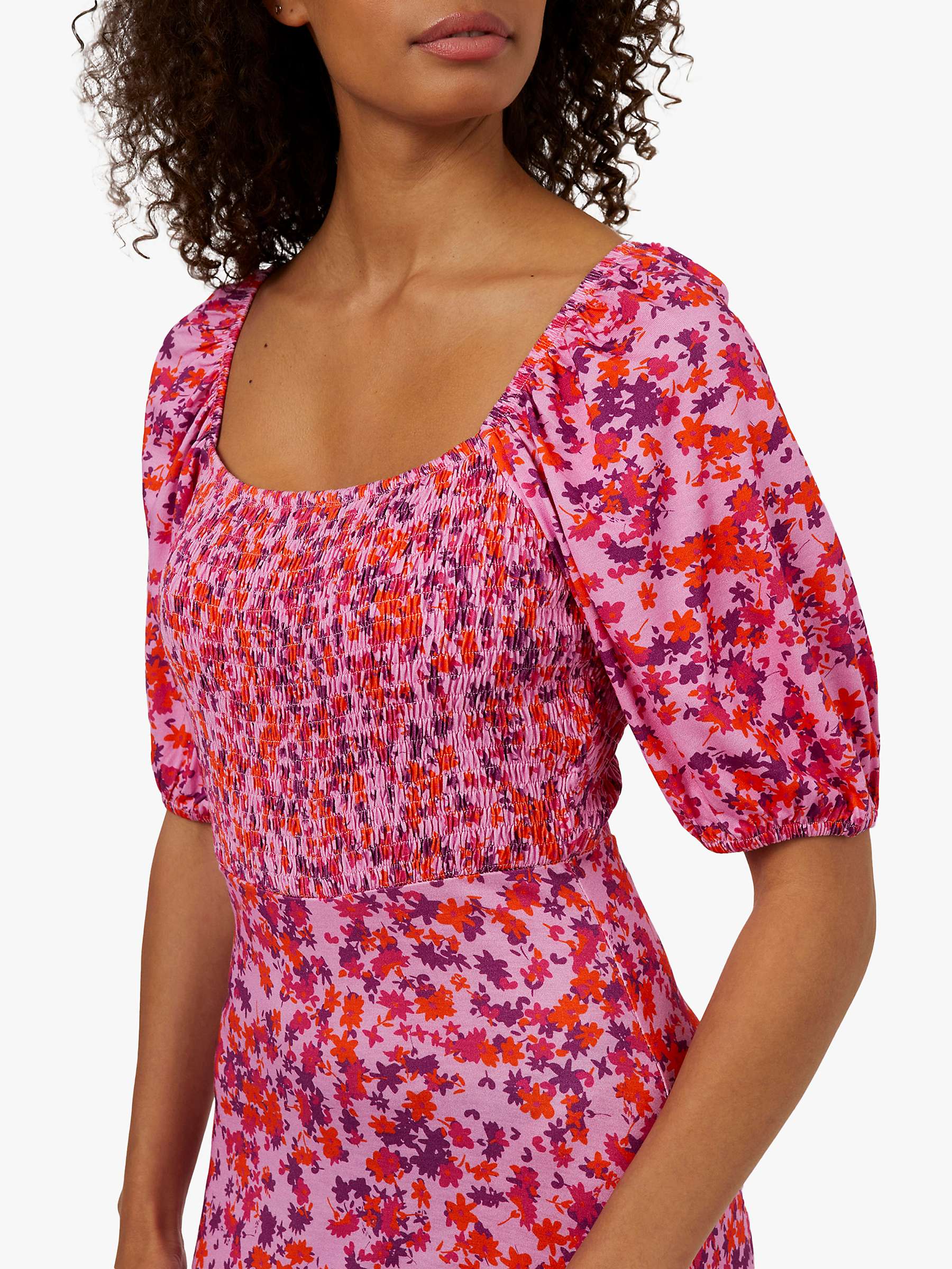 Buy Great Plains Grenada Jersey Smocked Top Dress Online at johnlewis.com
