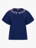 Great Plains Embroidery Cotton T-Shirt