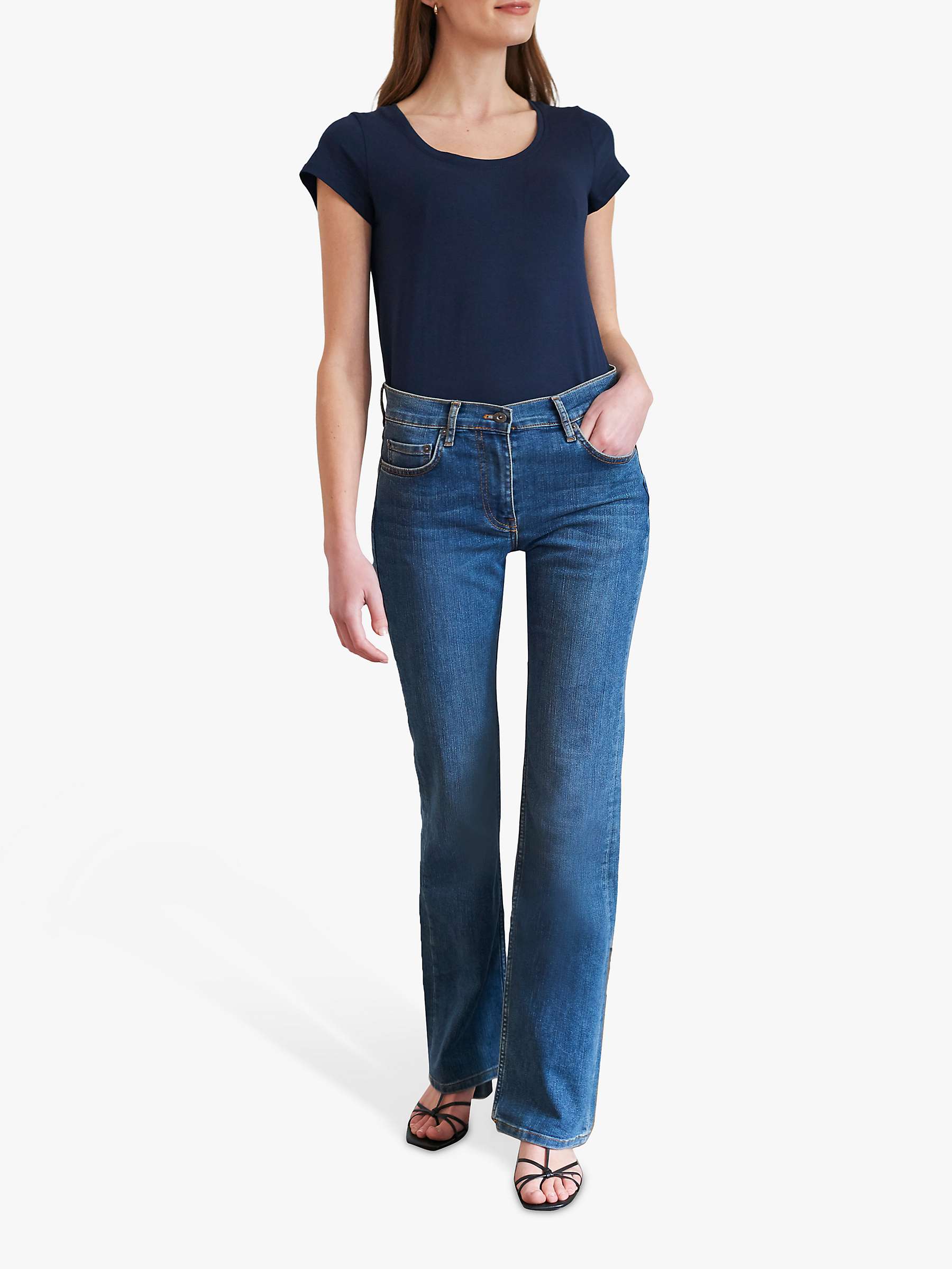 Buy Great Plains Classic Bootcut Jeans Online at johnlewis.com