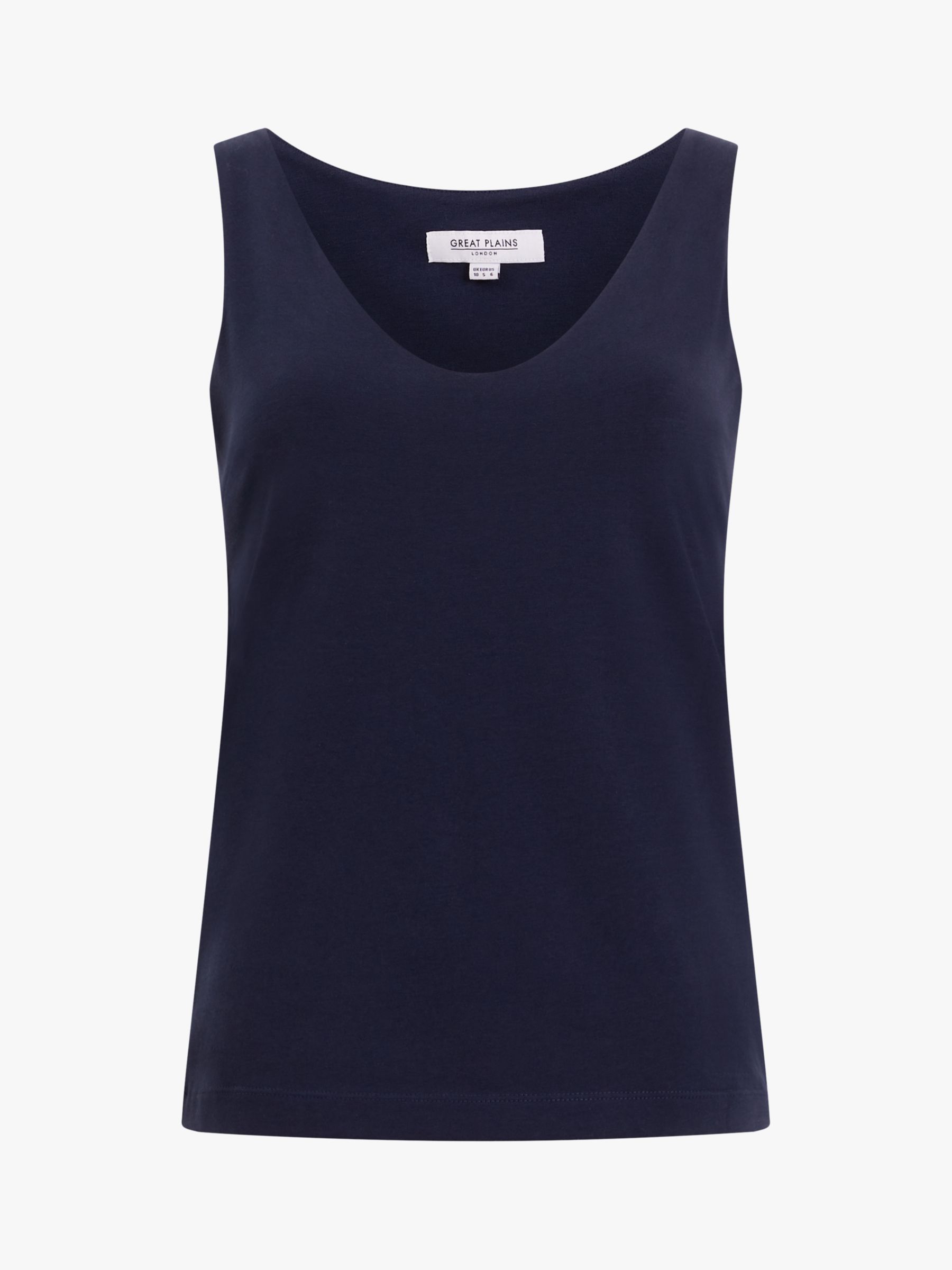 Buy Great Plains Core Organic Cotton Fitted Tank Top Online at johnlewis.com