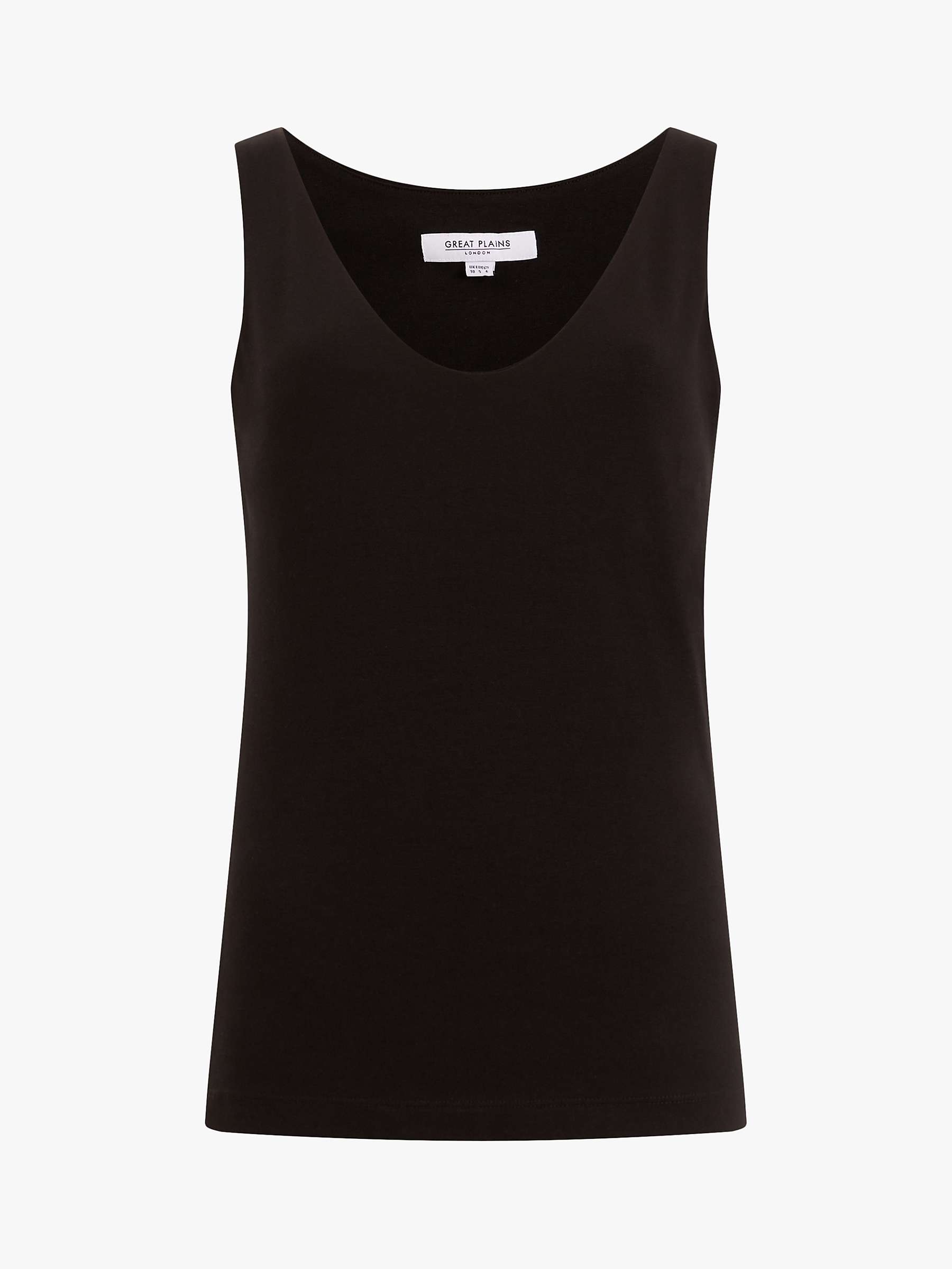 Buy Great Plains Core Organic Cotton Fitted Tank Top Online at johnlewis.com