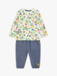 John Lewis Baby Jungle T-Shirt & Trousers Set, Multi