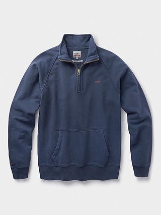 Aubin Provost Half-Zip Sweatshirt, Navy