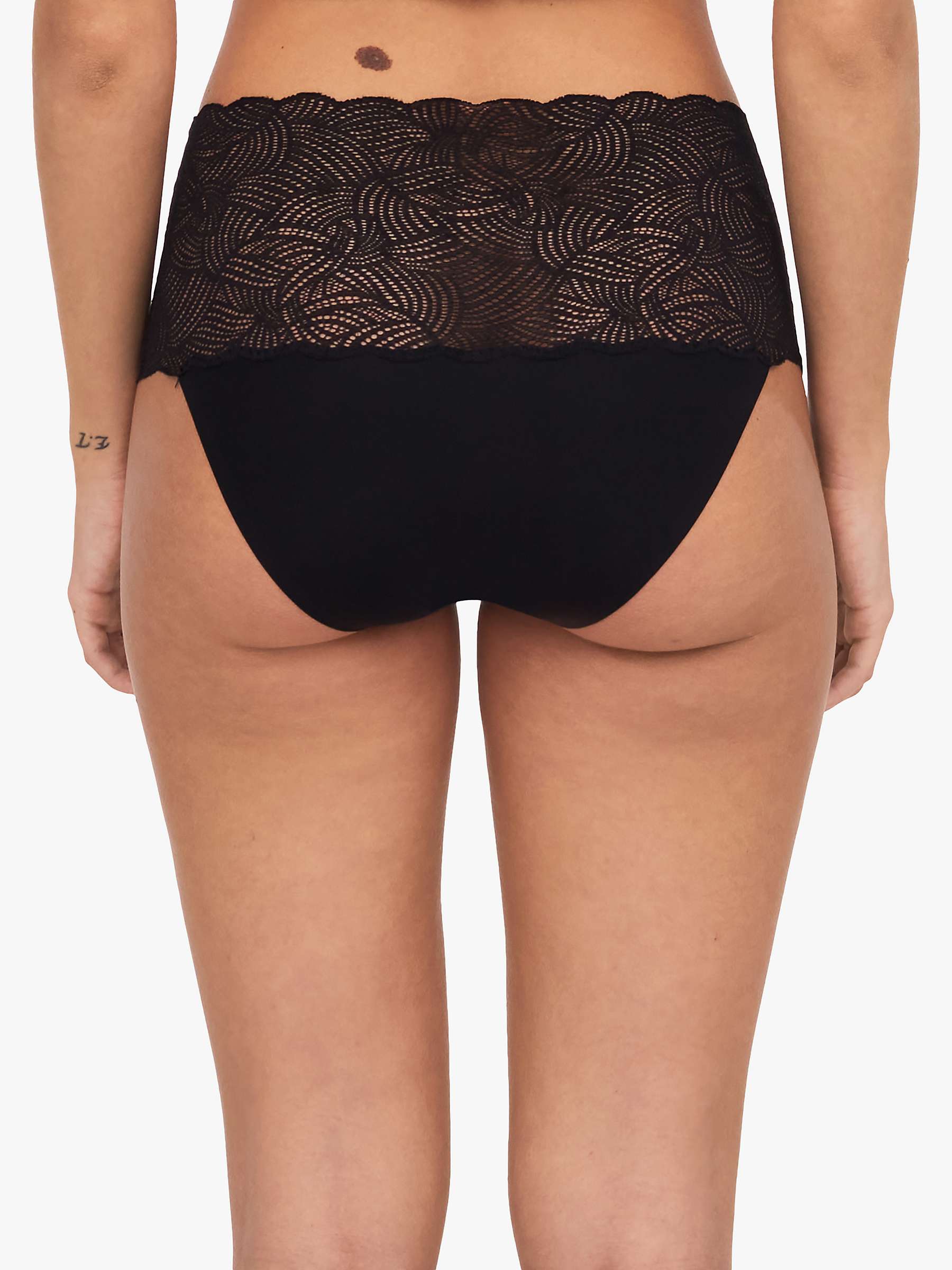 Buy Chantelle Soft Stretch Lace High Waisted Knickers Online at johnlewis.com