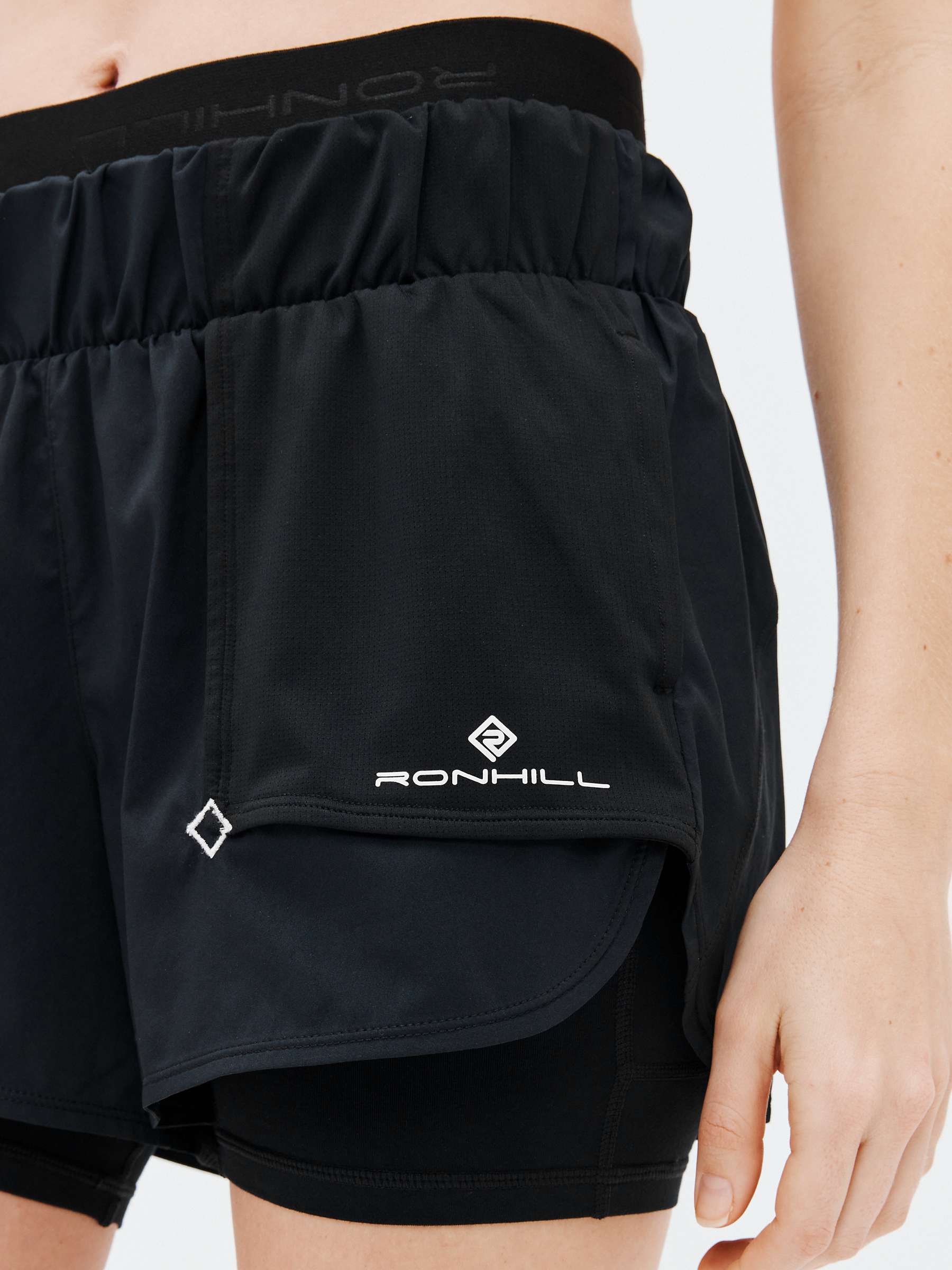 Buy Ronhill Tech Twin Running Shorts Online at johnlewis.com