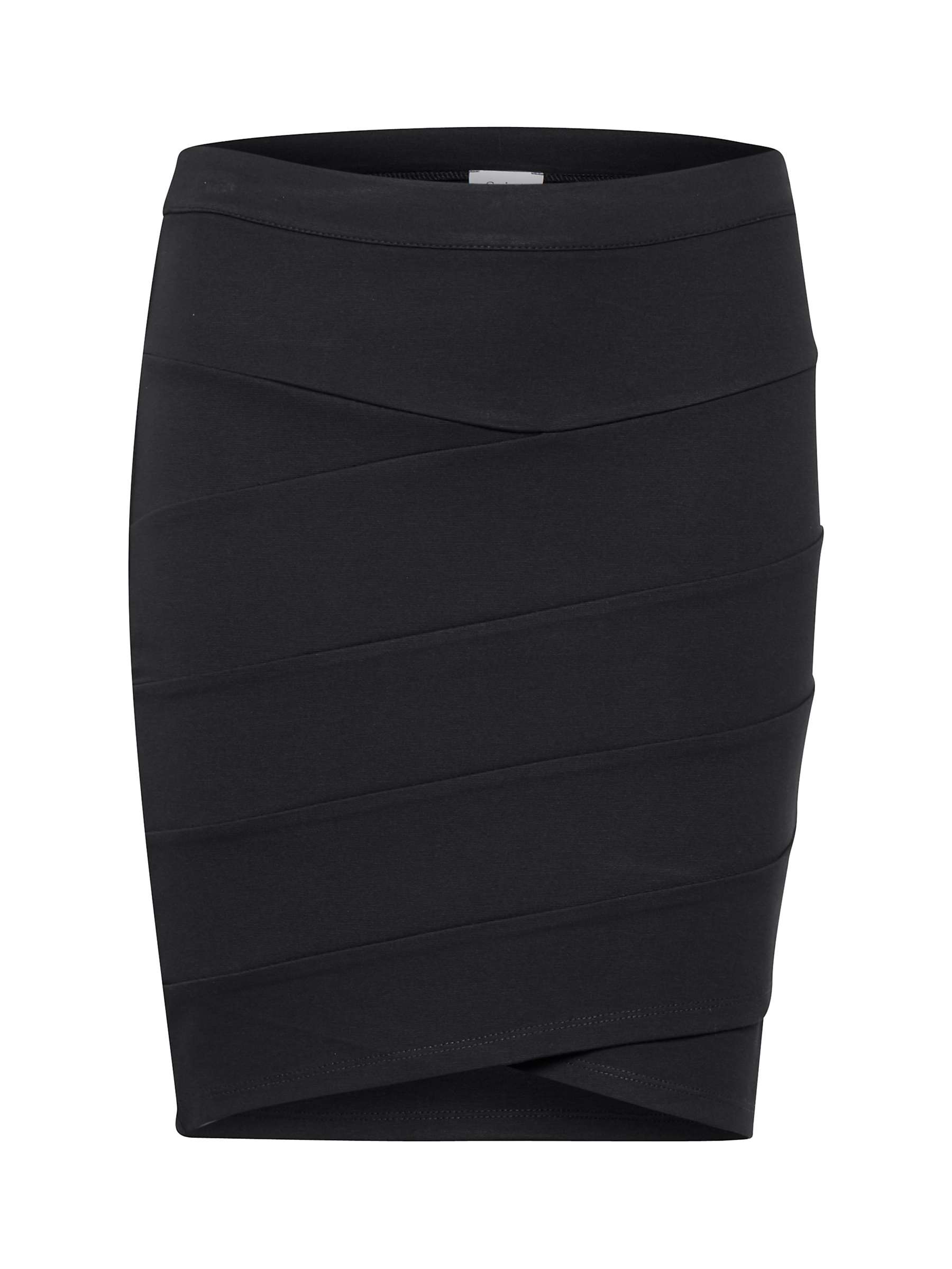 Buy Saint Tropez Nellie Mini Skirt, Black Online at johnlewis.com