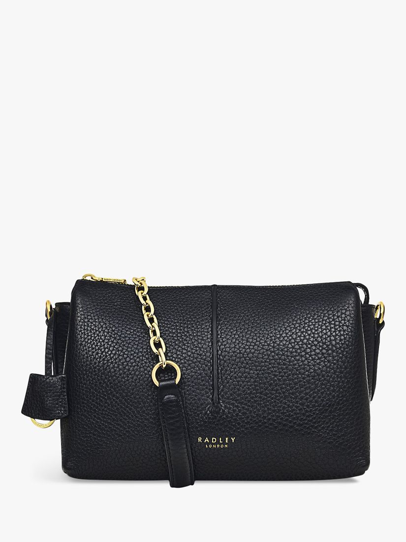 Radley Hillgate Place Small Zip Top Chain Cross Body Bag, Black, One Size