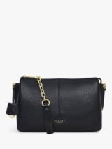 Radley Hillgate Place Small Zip Top Chain Cross Body Bag, Black at