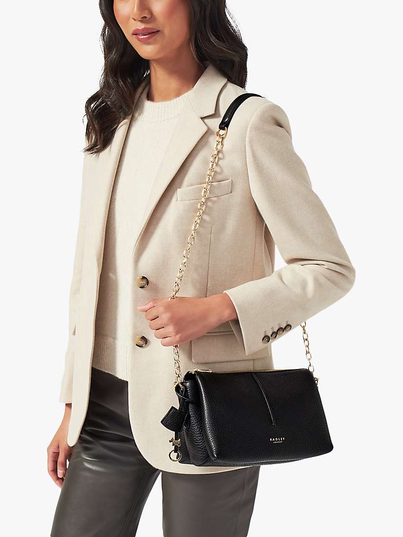 Buy Radley Hillgate Place Small Zip Top Chain Cross Body Bag Online at johnlewis.com