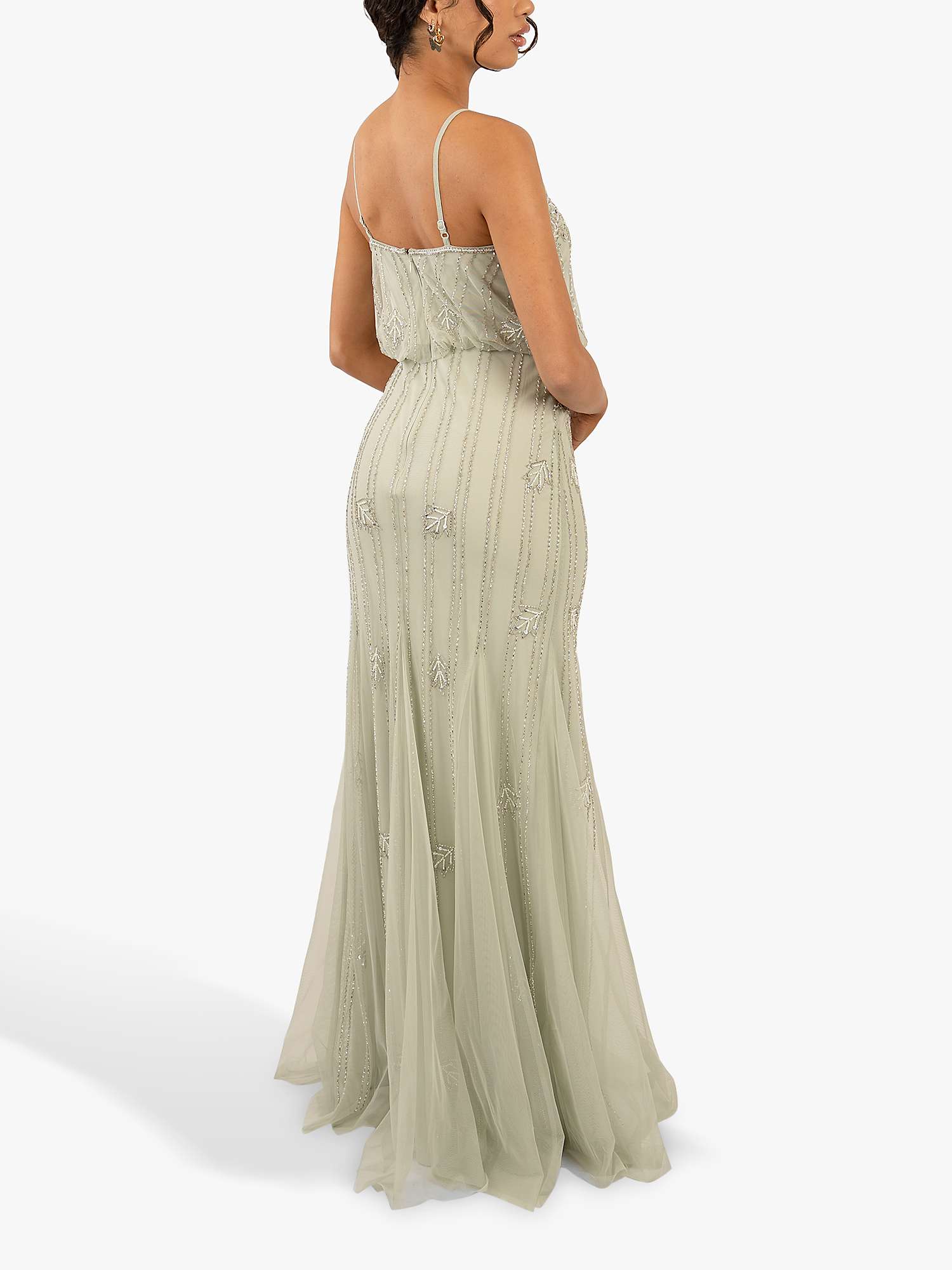 Buy Lace & Beads Keeva Bead Embellished Maxi Dress Online at johnlewis.com