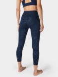 Sweaty Betty All Day Embossed Leggings, Blue Textured, Blue Textured