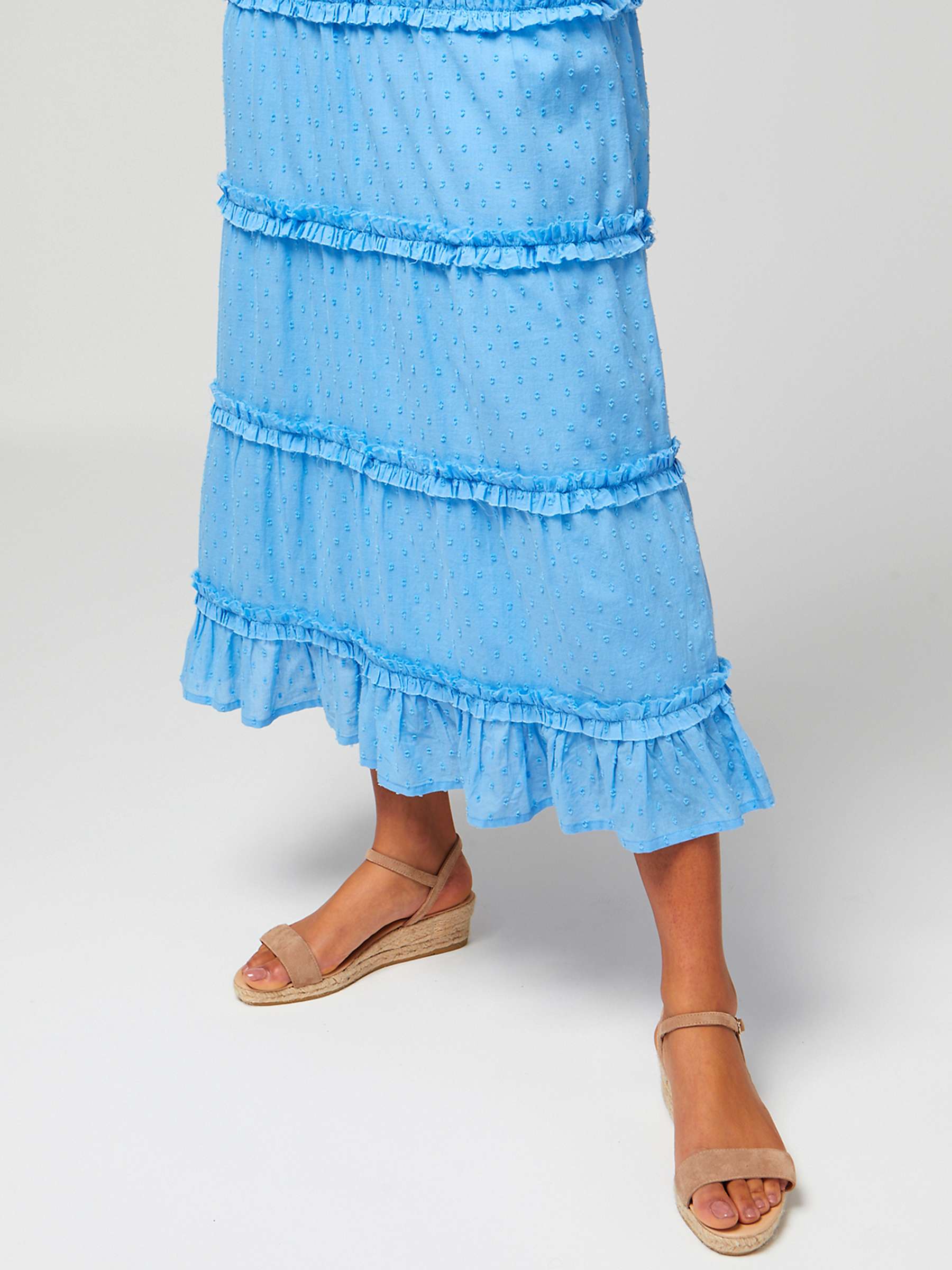 Buy Aspiga Viola Organic Cotton Midi Dress Online at johnlewis.com