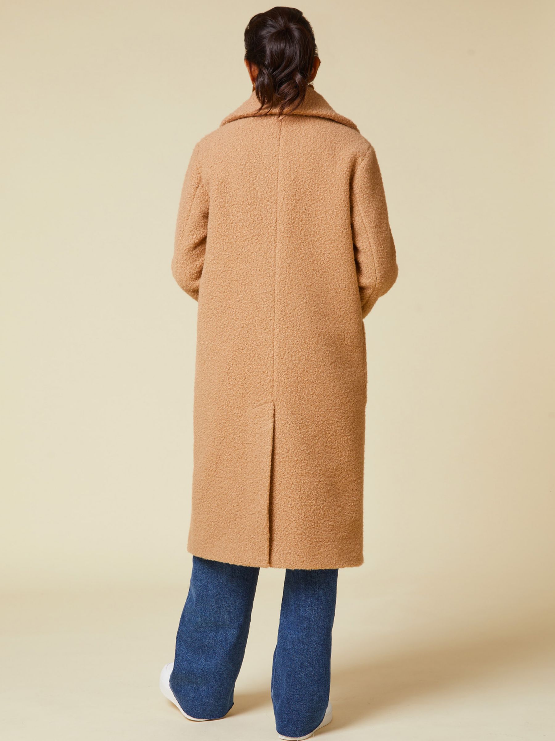 Camel 2024 boucle coat