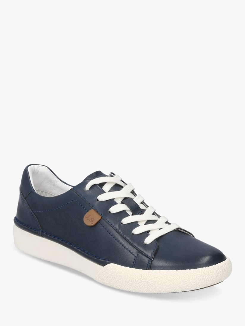 Buy Josef Seibel Claire 01 Low Top Leather Trainers Online at johnlewis.com