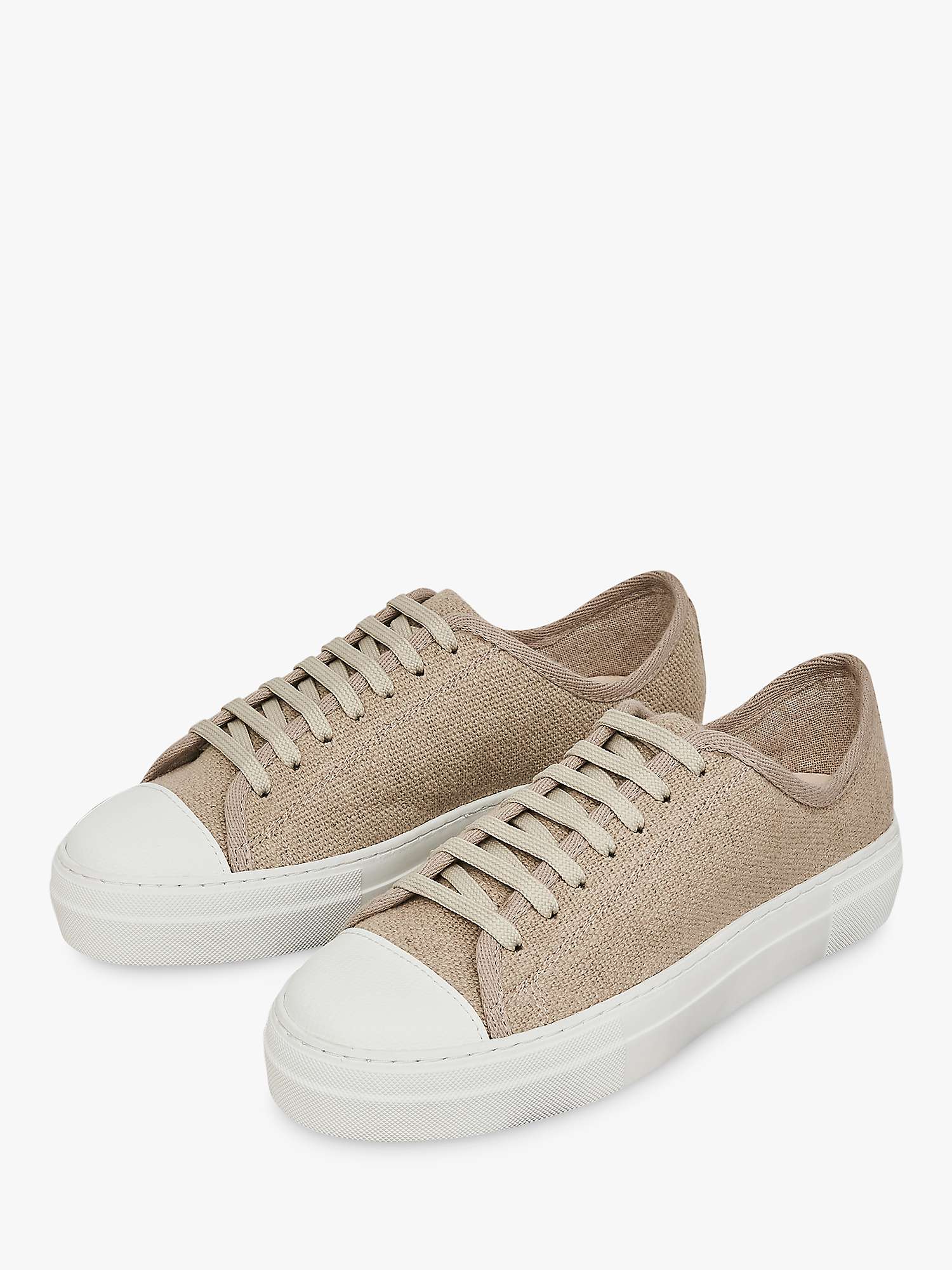 Buy Celtic & Co. Canvas Low Top Trainers Online at johnlewis.com