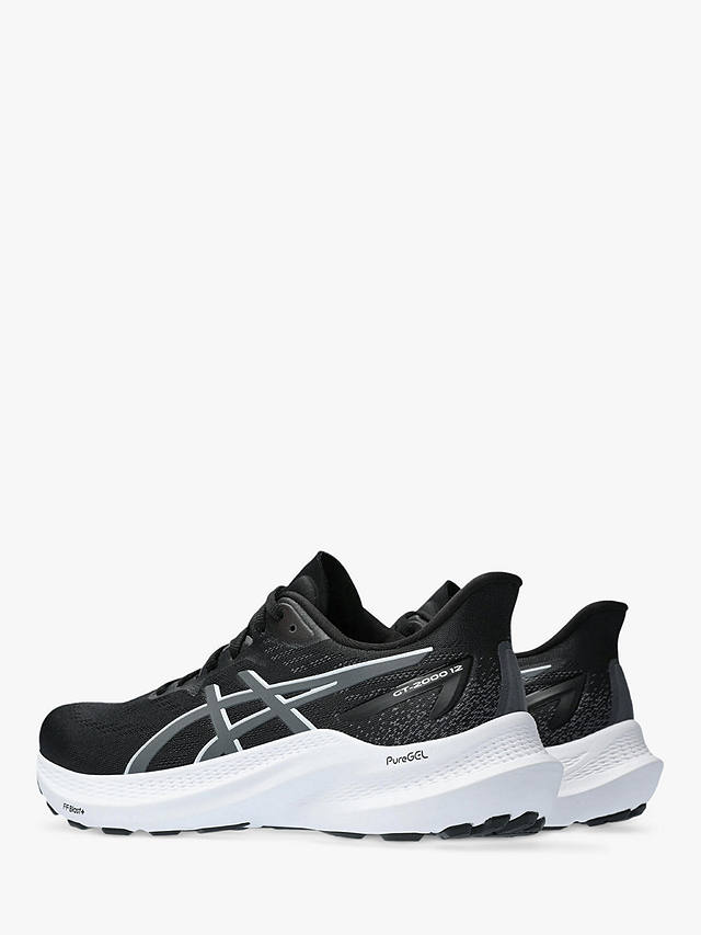 ASICS GT-2000 12 Women's Running Shoes, Black/Carrier Grey