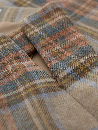 Celtic & Co. Wool Tartan Skirt, Oatmeal Tartan
