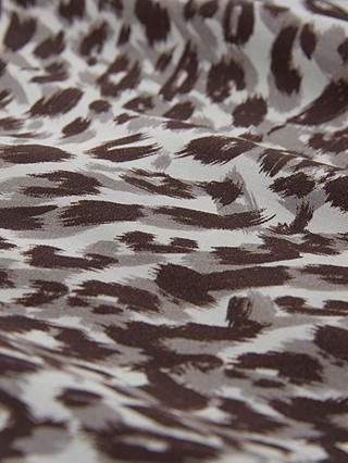Celtic & Co. Leopard Print Shirt, Neutral at John Lewis & Partners