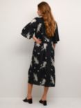 KAFFE Gilla Floral Midi Dress