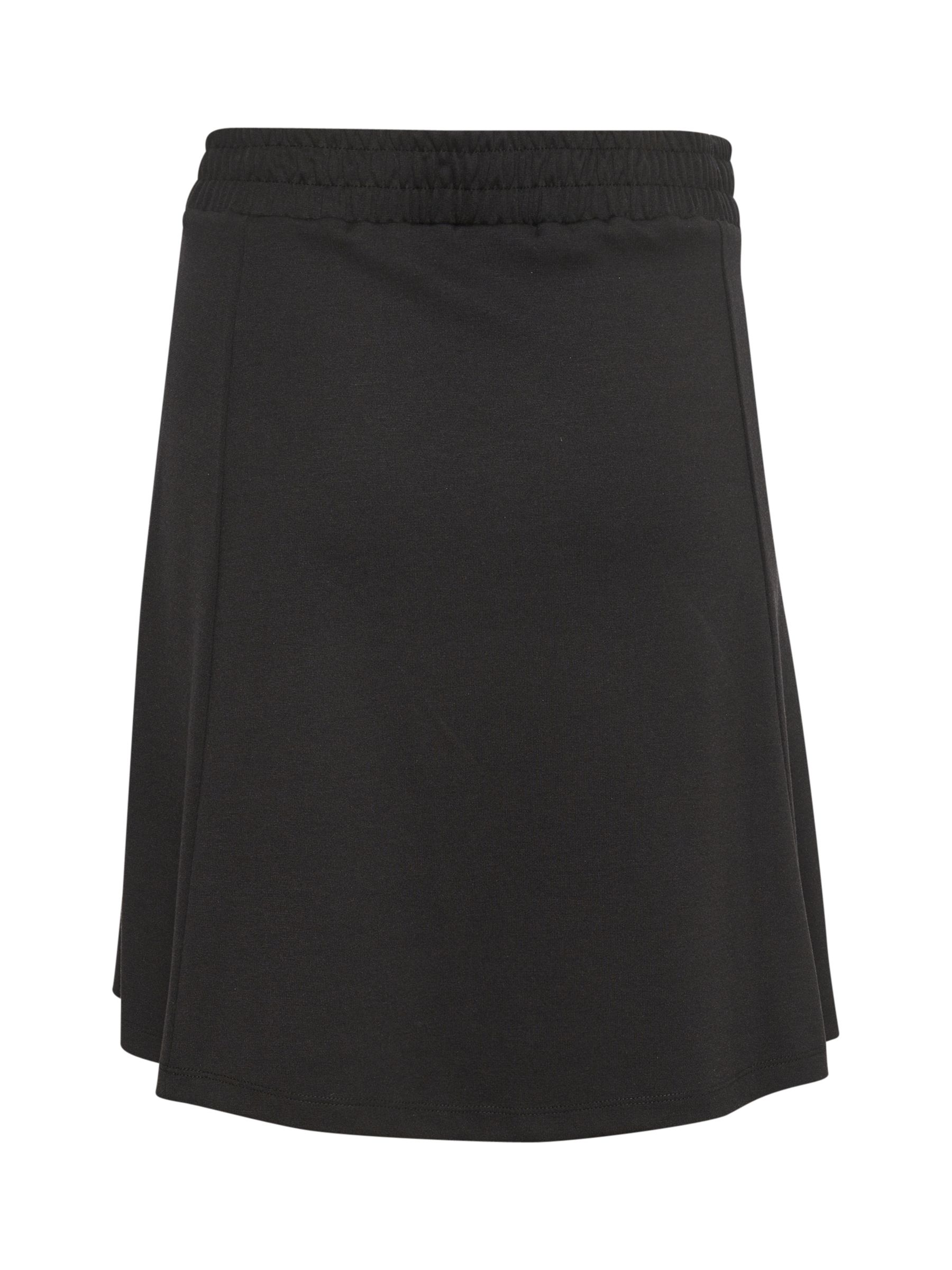 KAFFE Jolen Jersey Skirt, Black
