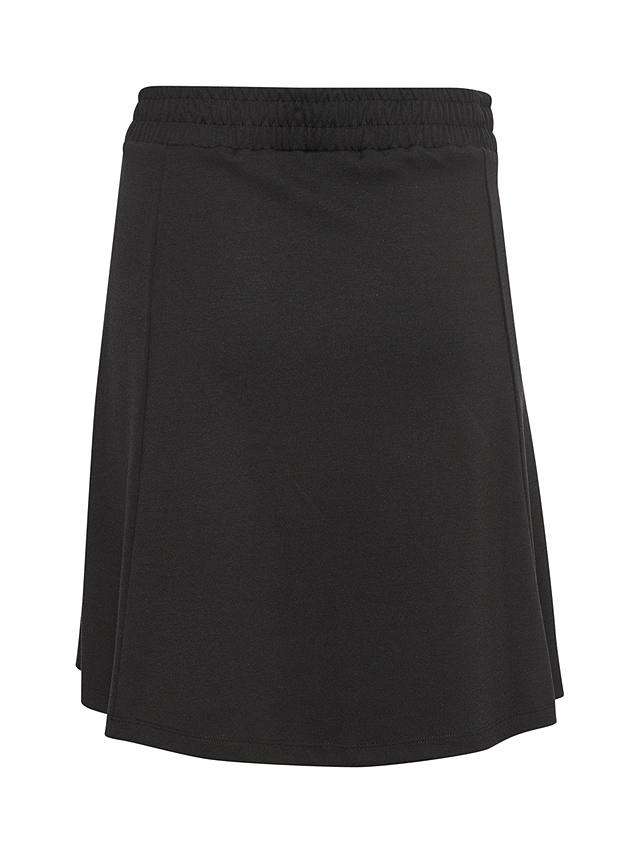 KAFFE Jolen Jersey Skirt, Black, Black