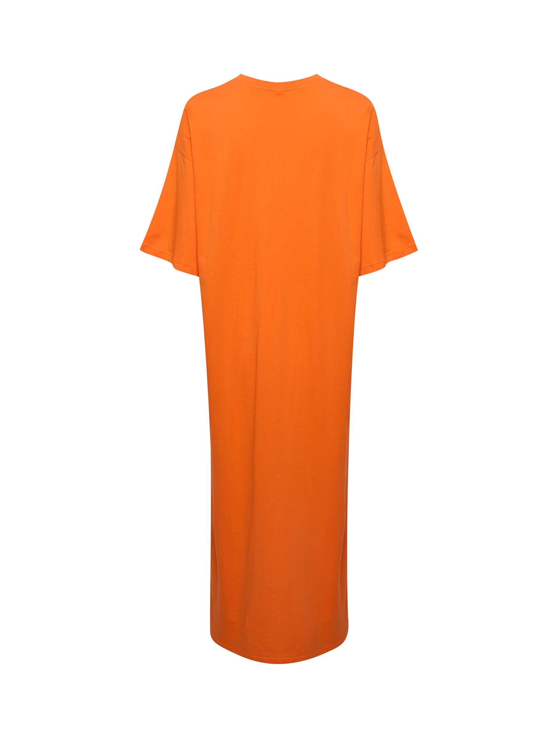 Buy KAFFE Edna Cotton Maxi T-Shirt Dress Online at johnlewis.com
