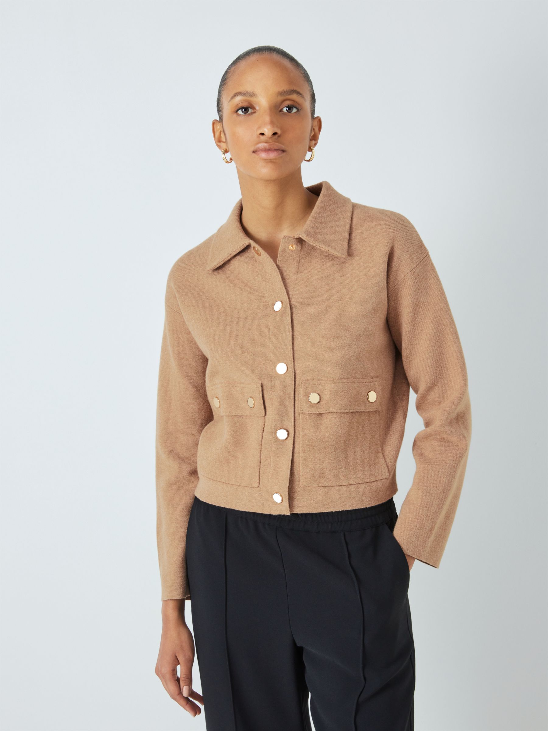 Ladies short beige store jacket