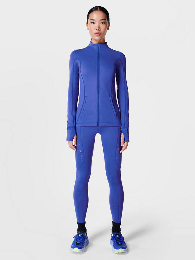 Sweaty Betty Therma Boost Running Leggings, Hour Blue at John Lewis ...