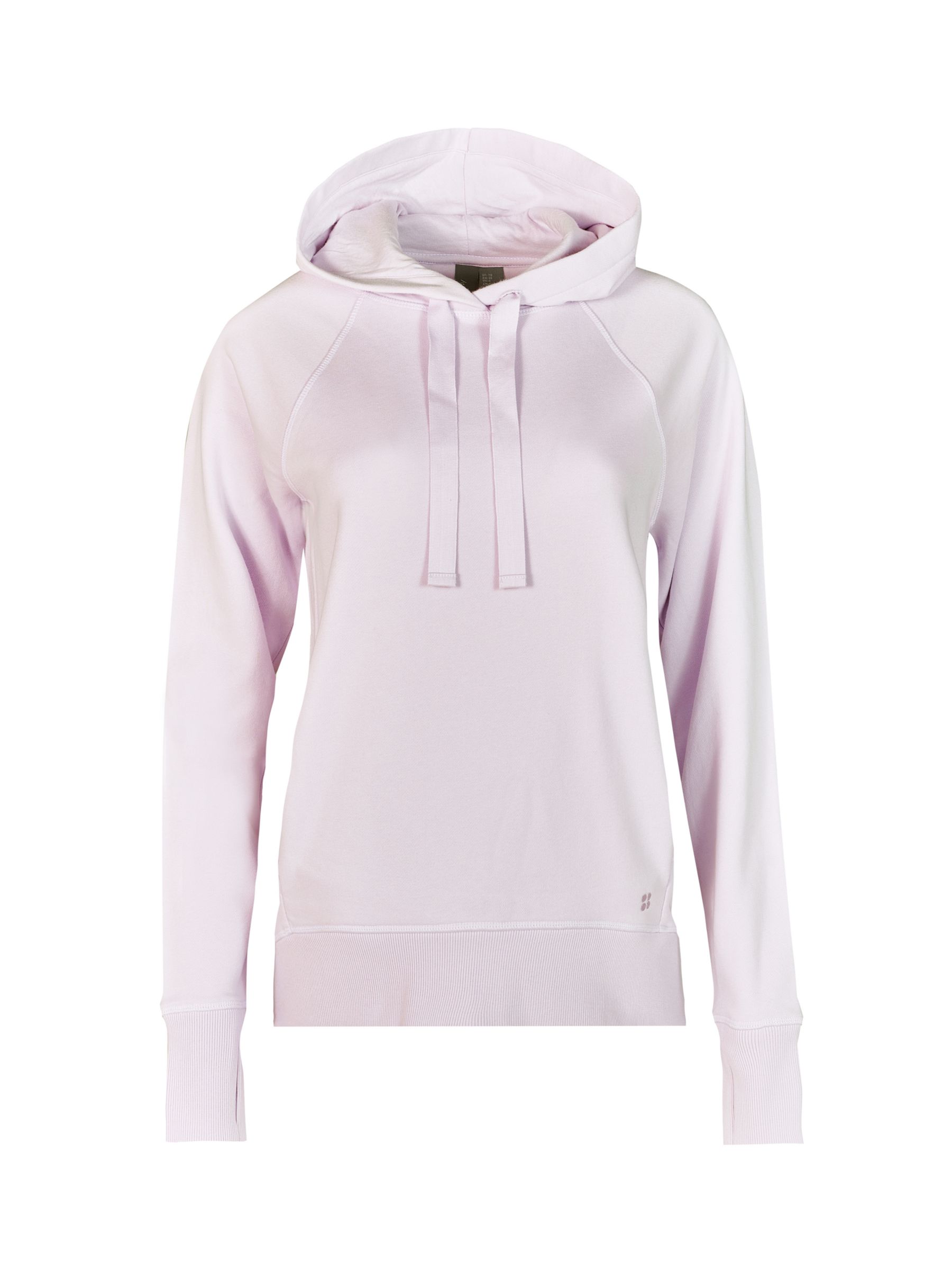 Sweaty Betty Revive Long Hoodie, Mistflower Purple, XXS