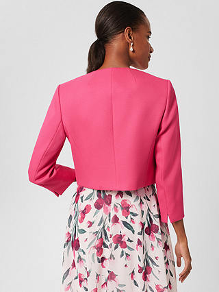 Hobbs Elize Tailored Jacket, Bright Pink