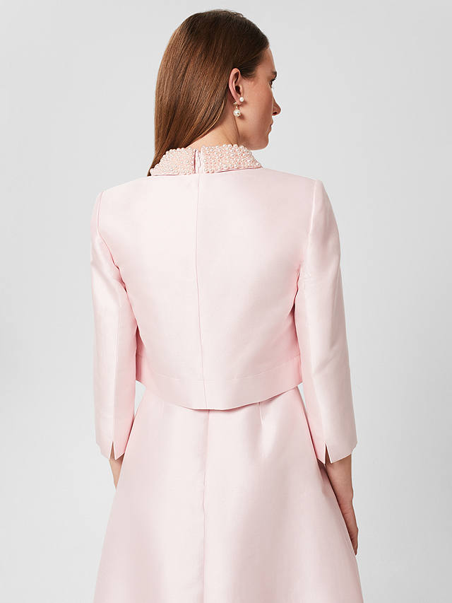 Hobbs Marcella Jacket, Pale Pink