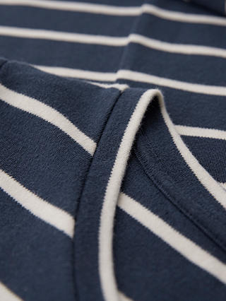 Celtic & Co. Stripe T-Shirt Midi Dress, Navy