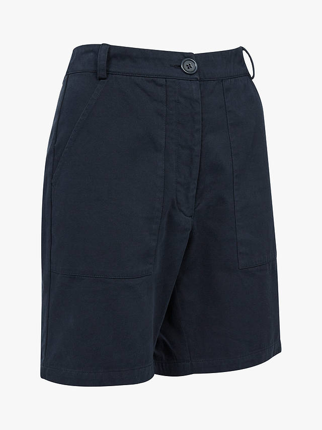 Celtic & Co. Slim Cotton Shorts, Dark Navy