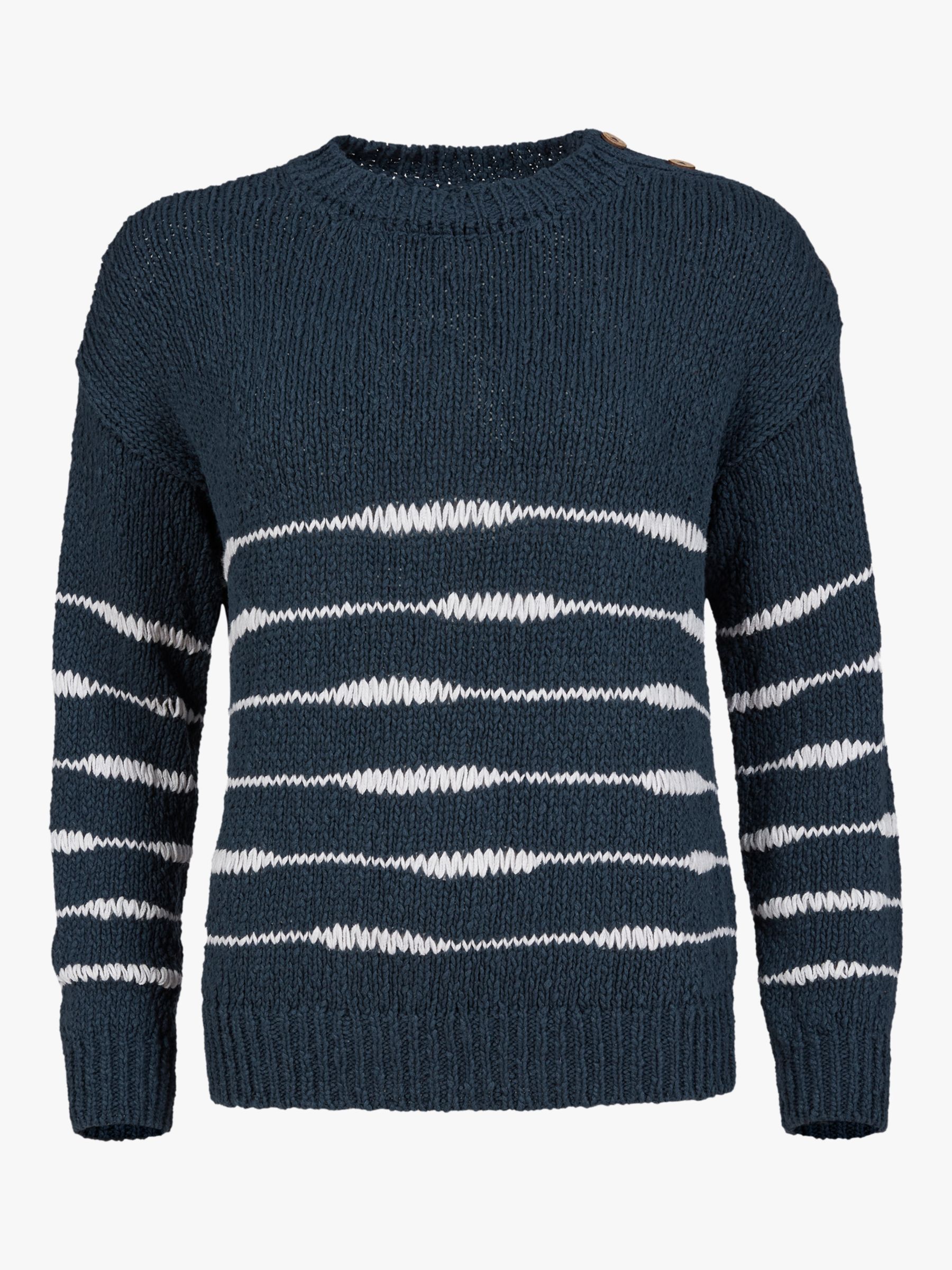 Buy Celtic & Co. Drop Stitch Breton Striped Jumper Online at johnlewis.com