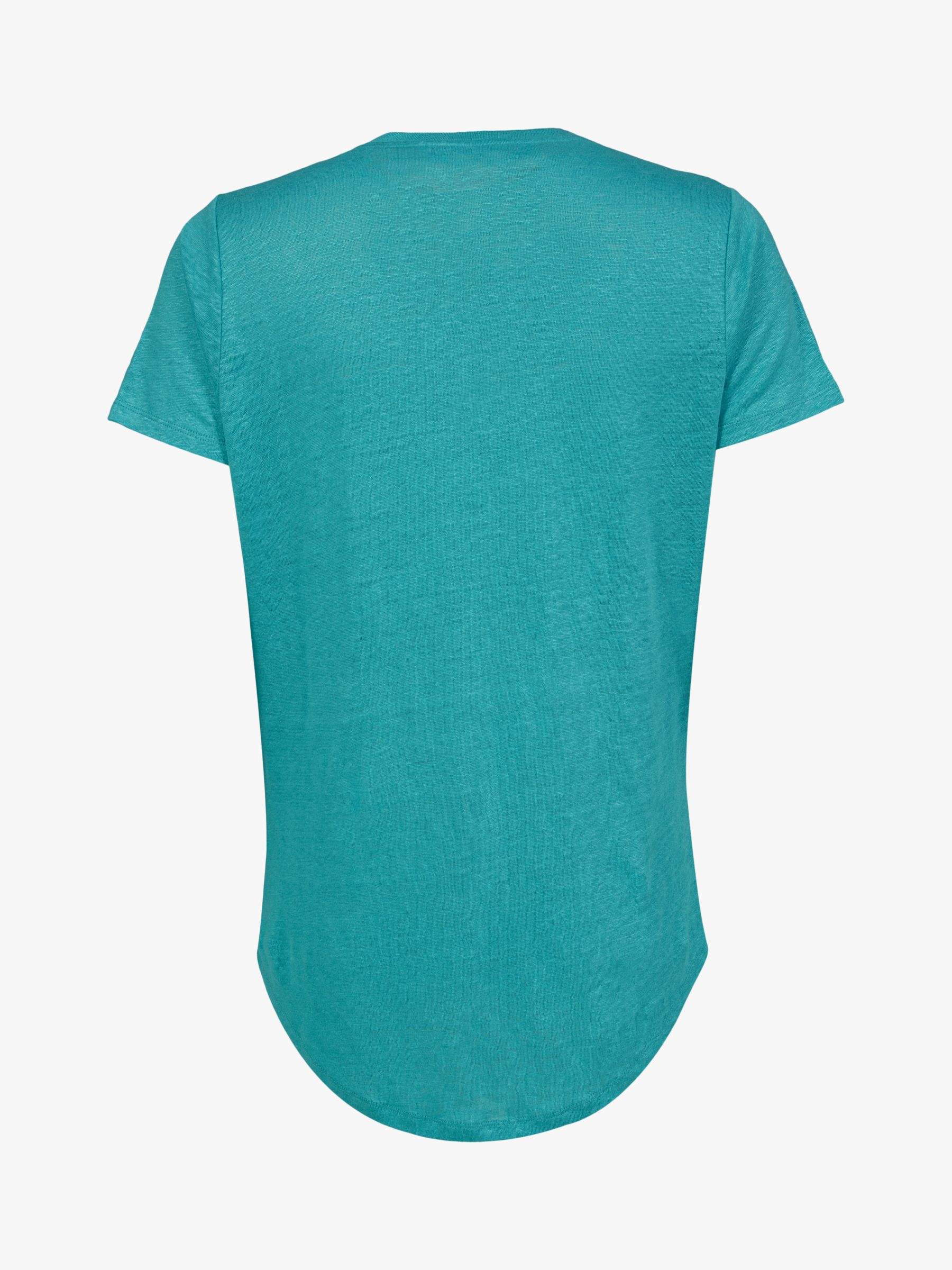 Celtic & Co. Scoop Neck T-Shirt, Sea Glass, 8