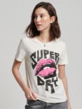 Superdry Lo-fi Poster T-Shirt, Winter White