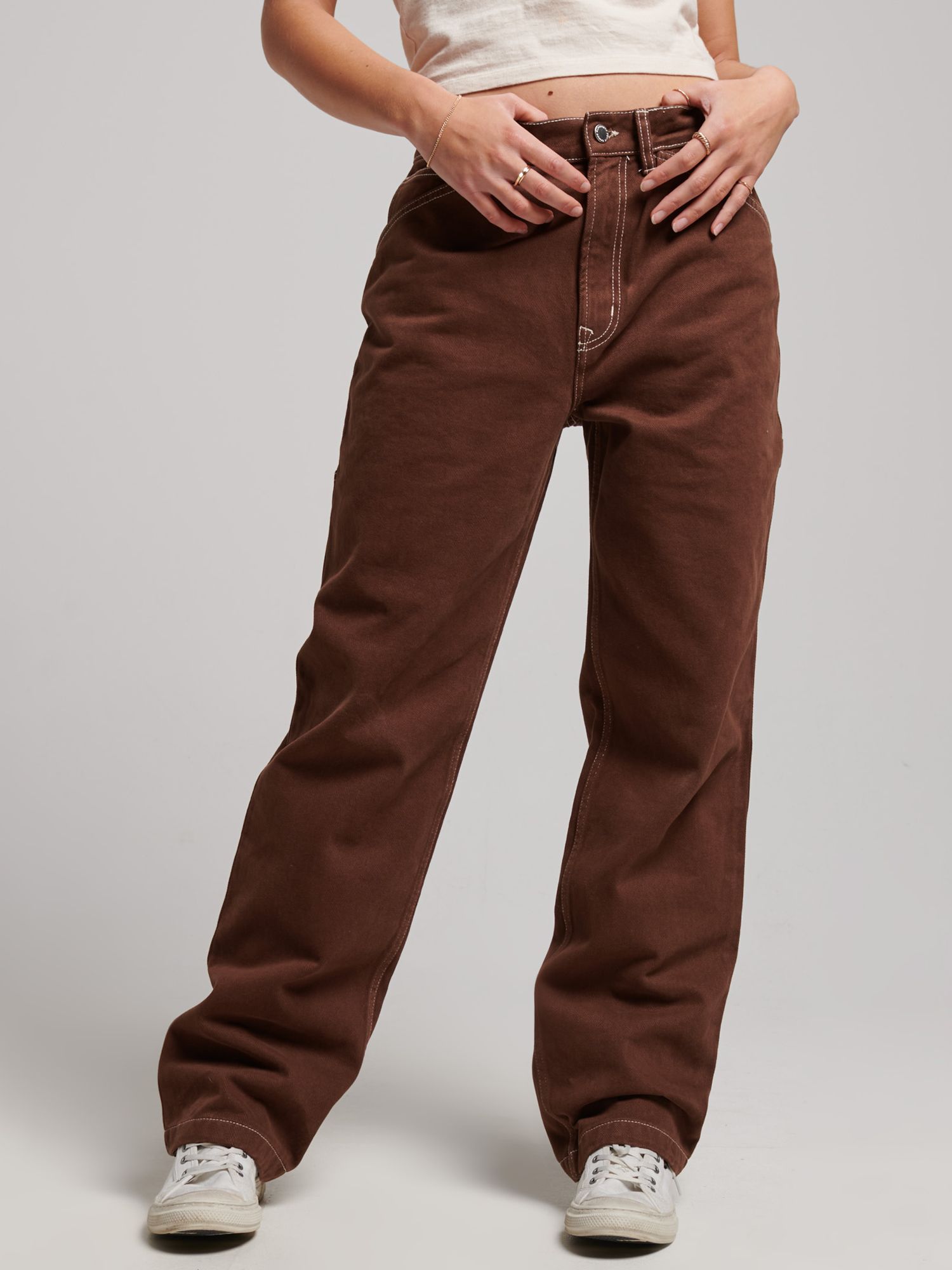 Thermal Skinny Outdoor Trousers - Espresso